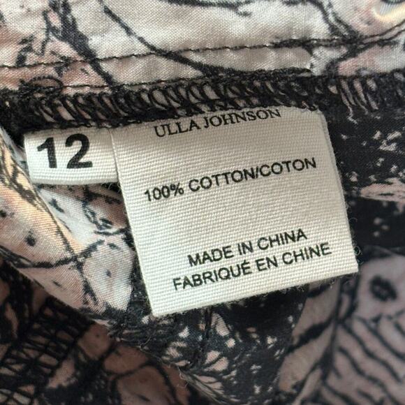 NWT‎ Ulla Johnson Alegria Playsuit Romper Rosewood Batik Floral Boho Size 12 - Picture 7 of 8